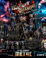Dark Nights: Metal Museum Masterline Series socha 1/3 Harley Quinn Who Laughs Concept Design by Caelos D`anda Deluxe Bonus Version 78 cm